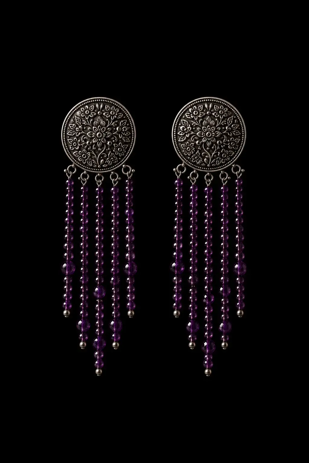 The Amethyst Collection Earring